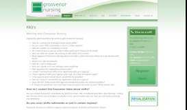 
							         FAQ's — Grosvenor Nursing								  
							    