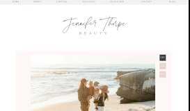 
							         FAQ's - Jennifer Thorpe Beauty								  
							    