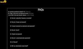 
							         FAQs. - Miami TV								  
							    