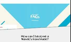 
							         FAQs | Nando's								  
							    
