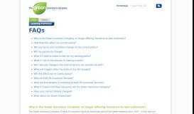 
							         FAQs | The Green Insurance Company								  
							    