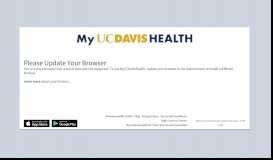
							         FAQs - UC Davis Health MyChart - Login Page								  
							    