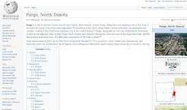 
							         Fargo, North Dakota - Wikipedia								  
							    