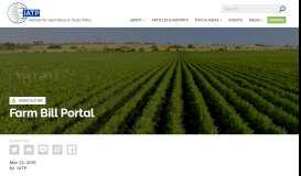 
							         Farm Bill Portal | IATP								  
							    