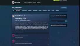 
							         Farming Ore :: Portal Knights General Discussions - Steam Community								  
							    