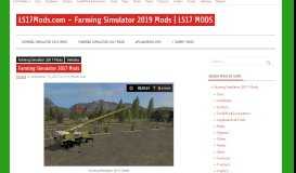 
							         Farming Simulator 2017 Mods | LS17Mods.com - Farming Simulator ...								  
							    