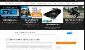 
							         Farming Simulator 2019 mods, LS 2019, FS 19 mods								  
							    