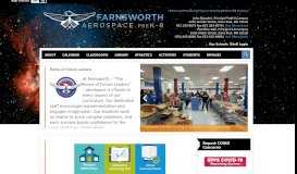 
							         Farnsworth Aerospace Pre-K-8 / Homepage - Saint Paul Public Schools								  
							    