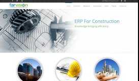 
							         FarVision, Web Based Construction ERP for Real Estate ...								  
							    