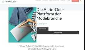 
							         Fashion Cloud: B2B-Plattform für Digitalisierung in der Modebranche								  
							    