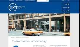 
							         Fashion Institute of Technology - SUNY								  
							    