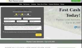 
							         Fast Payday Loans								  
							    