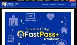 
							         FastPass - Spring 2019 Orientation | Limestone College								  
							    