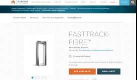 
							         FastTrack-Fibre™ Gamma Portal Monitors - Mirion Technologies								  
							    