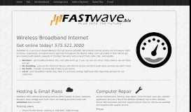 
							         FastWave.biz High Speed Internet								  
							    
