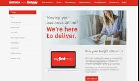 
							         Fastway Couriers | myFastway								  
							    