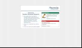 
							         Faurecia | Vendor Payment Reports								  
							    