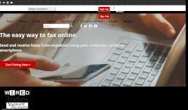 
							         Fax Online with eFax - The World's #1 Online Fax Service								  
							    