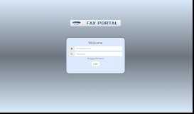 
							         Fax Portal								  
							    