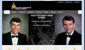 
							         Fayette Co School District / Homepage								  
							    