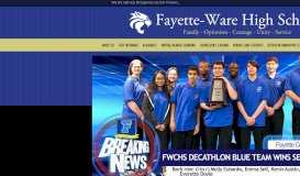 
							         Fayette-Ware High School - Fayette County Public Schools								  
							    