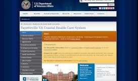 
							         Fayetteville VA Medical Center								  
							    