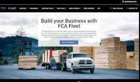 
							         FCA Fleet - Vehicles for Business								  
							    