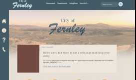 
							         FCC Meeting: August 16, 2017 - City of Fernley								  
							    
