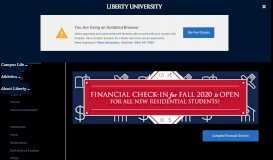 
							         FCI - Liberty University								  
							    