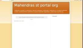 
							         FCI ONLINE EXAM TEST - Mahendras st portal org								  
							    