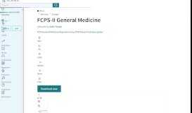 
							         FCPS-II General Medicine | Respiratory Diseases (365 views) - Scribd								  
							    