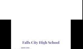 
							         fcsd | High School - Falls City School District								  
							    