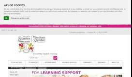 
							         FdA Learning Support - Glyndwr University								  
							    