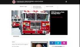
							         FDNY Union Website - Uniformed Firefighters Association of ...								  
							    