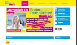 
							         FDP Filderstadt – Das FDP-Portal für Filderstadt								  
							    