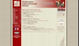 
							         Fédération Internationale Féline :: Introduction to the FIFe								  
							    