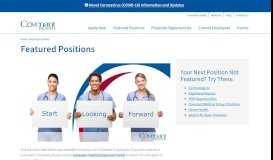 
							         Featured Positions | Covenant Health Employment Services								  
							    