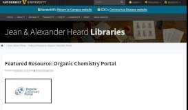 
							         Featured Resource: Organic Chemistry Portal | Library News Online								  
							    