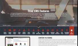
							         Features | Enterprise CMS | Titan CMS								  
							    