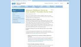 
							         February Webinars Focus on New Availity Provider Portal Tools								  
							    