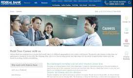 
							         Federal Bank Careers | Banking and Finance Jobs in India | Federal ...								  
							    