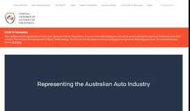 
							         Federal Chamber of Automotive Industries: Home								  
							    