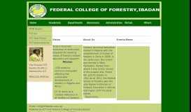 
							         Federal College of Forestry Ibadan								  
							    