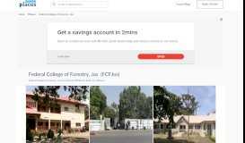 
							         Federal College of Forestry, Jos, Plateau. - Hotels.ng Places								  
							    