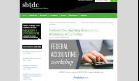 
							         Federal Contracting Resources | NC SBTDC								  
							    