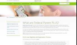 
							         Federal Parent PLUS Loans - Nelnet								  
							    