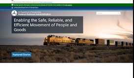 
							         Federal Railroad Administration: FRA								  
							    