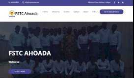 
							         Federal Science And Tecnical College, Ahoada | School Website								  
							    