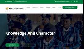 
							         Federal Science And Tecnical College, Ijebu Imushin | School Website								  
							    