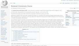 
							         Federal University Dutse - Wikipedia								  
							    